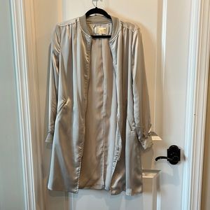 Satin Long jacket